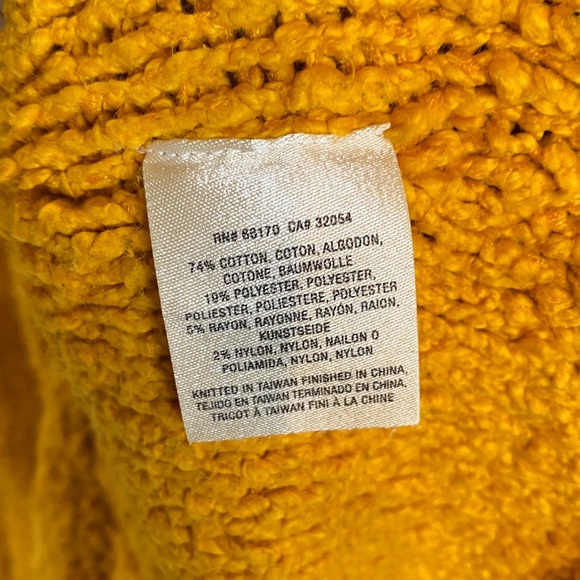 MOTH Juliette Turtleneck Sweater mustard XS - Picture 10 of 10